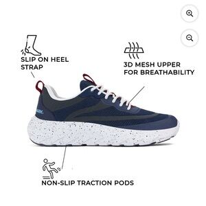 NEW! Rugged Shark Men's Casual Trek Sneakers Size 12